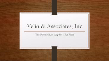 Established CPA for Physician