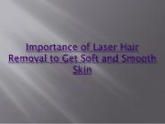 Laser Hair Removal Treatment