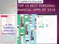 Get Top 10 Best Personal Financial Apps of 2018 in USA | appstofollow.com PowerPoint PPT Presentation