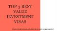 Top 3 Best Value Investment Visas PowerPoint PPT Presentation