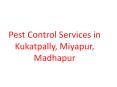 Pest Control Services in Kukatpally, Miyapur, Madhapur PowerPoint PPT Presentation