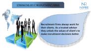 Strengths of IT Recruitment Firms