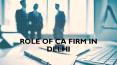 Role of CA form in Delhi PowerPoint PPT Presentation