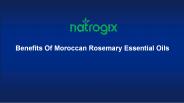 Moroccan Rosemary Essential Oils