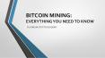 Bitcoin Mining | Beginner's Guide to Mining Bitcoins | Mining Pools for Bitcoin PowerPoint PPT Presentation