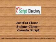 JustEat Clone - Swiggy Clone - Zomato Script