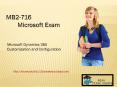 MB2-716 Dumps | Free MB2-716 Exam Study Material - Get Updated dumps RealExamDumps PowerPoint PPT Presentation