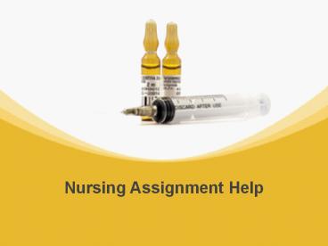 Nursing Assignment Help and Writing Service in Australia