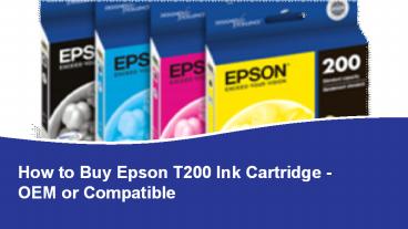Epson T200XL Ink Cartridges  |  ASAP Inkjets