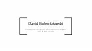 David Golembiowski From Huntington Station, New York
