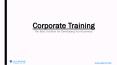 Corporate Training Institute in Pune - Corporate Technical Courses PowerPoint PPT Presentation
