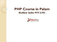 PHP Course in Palam | Hedkey India PVT.LTD.