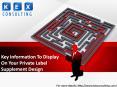 Key Information To Display On Your Private Label Supplement Design PowerPoint PPT Presentation