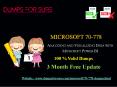 Get Free 100% Valid Microsoft 70-778 questions PowerPoint PPT Presentation