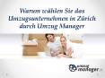 Warum wählen Sie das Umzugsunternehmen in Zürich durch Umzug Manager PowerPoint PPT Presentation