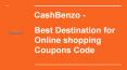 Best Destination for Online shopping Coupons Code