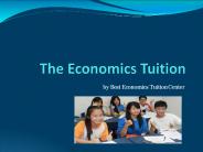 Best Economics Tuition