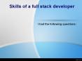 Full Stack Web Development Training in Hyderabad PowerPoint PPT Presentation