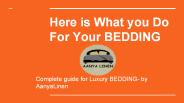 Affordable Luxury Bedding- flat 25% off