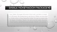 Shimla Honeymoon Package | Himachal Travel Time