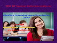 MGT 411 Experience Tradition/newtonhelp.com