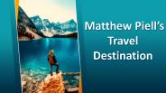 Matthew Piell’s Journey to Sydney