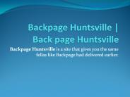 Backpage Huntsville | Back page Huntsville