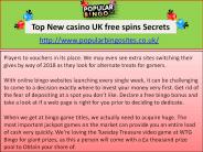 Top New Casino UK Free Spins Secrets