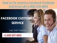 How to Fix  Facebook error blocking someone   +1800-307-9891