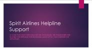 Spirit airlines helpline support