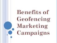 Benefits of Geofencing Marketing Campaigns