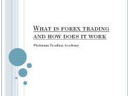 What is Forex Trading | Online Forex Trading