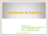 backbone js training | backbone js online training | backbonejs - GOT