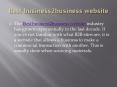 Best business2business website PowerPoint PPT Presentation