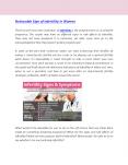 Noticeable Sign of Infertility in Women PowerPoint PPT Presentation