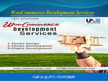 WooCommerce Development Services in Dubai Call Us @ +971-523252808