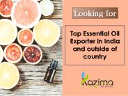 Top Essential Oil Exporter India