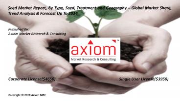 Seeds - Global Forecast to 2024