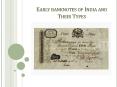 Early banknotes of India and Their Types PowerPoint PPT Presentation