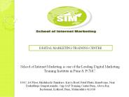 SIM: Digital Marketing Courses Training, Classes in Pune | PCMC (1)