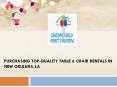 Purchasing Top-Quality Table & Chair Rentals in New Orleans, LA PowerPoint PPT Presentation