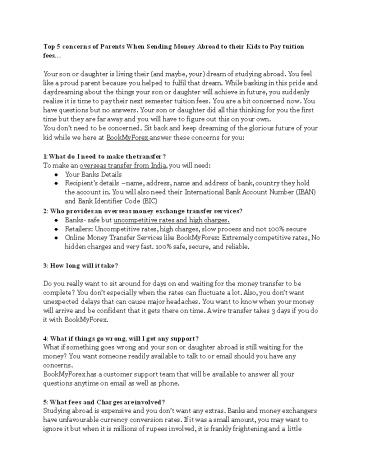 Transfer Money Abroad From India-Easy and Secured way