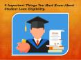 Student Loan Eligibility PowerPoint PPT Presentation