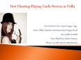 Cheating Playing Cards in Delhi (1) PowerPoint PPT Presentation