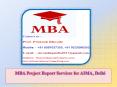 MBA Project Report Services for AIMA, Delhi PowerPoint PPT Presentation