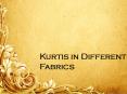 Trendy collection of Kurtis in different fabrics PowerPoint PPT Presentation