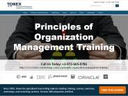 Principles of Organization Management Training