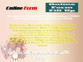 Online Form (17) PowerPoint PPT Presentation