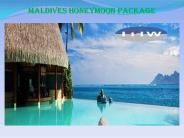 Maldives Honeymoon Packages