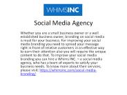 Social Media Marketing and Graphics